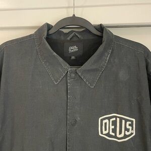 Deus Ex Machina Black Vintage Coach Jacket